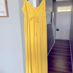 Yellow Maxi Dress